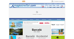 Desktop Screenshot of imagazinetur.com